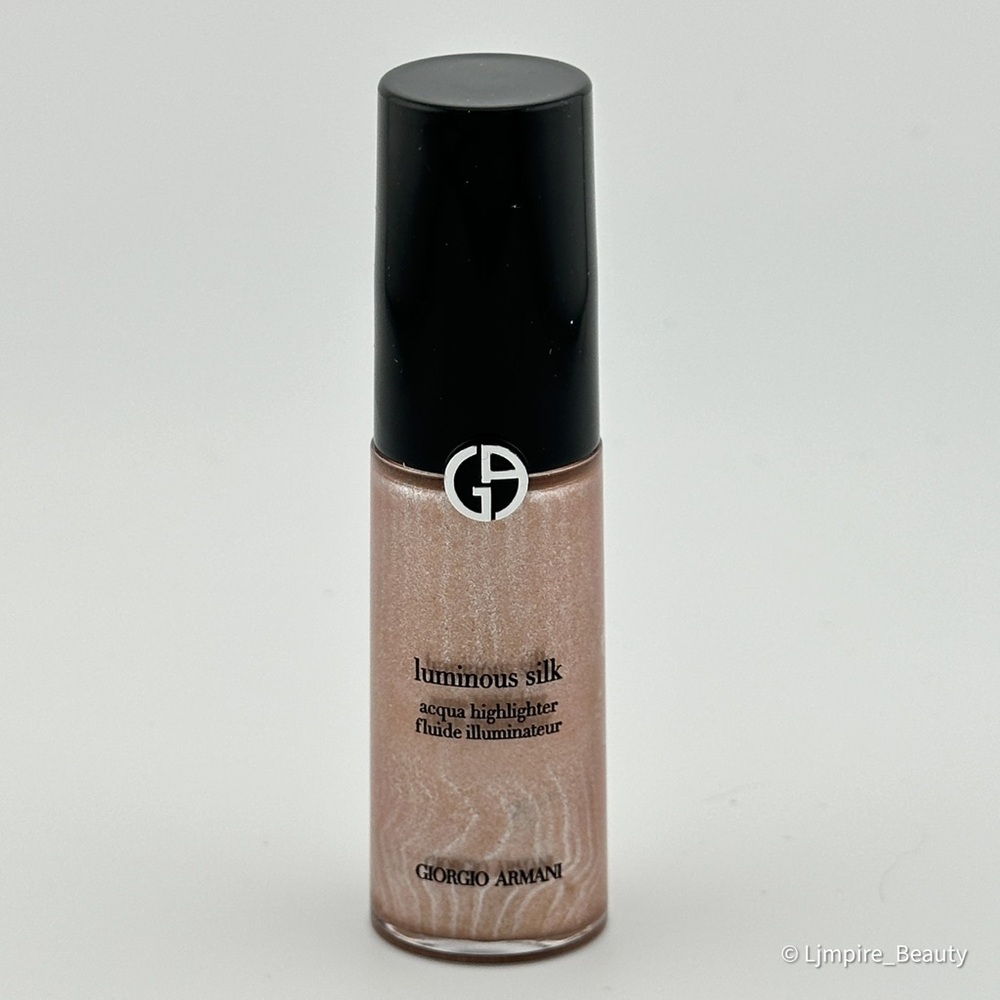 3 - 🆕 GIORGIO ARMANI Luminous Silk Acqua Highlighter - 3 Dawn (rosy bronze) NIB - Picture 4 of 9